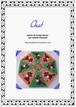 patron tissage danois chat