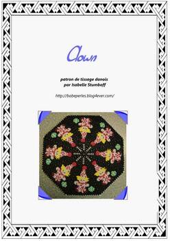 patron tissage danois clown