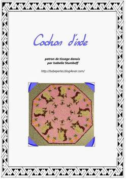 patron tissage danois cochon d'inde