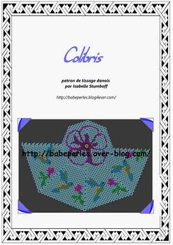 patron tissage danois colibris