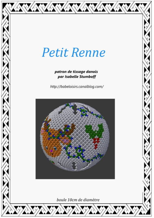 patron tissage danois rennes