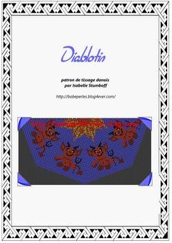 patron tissage danois diablotin