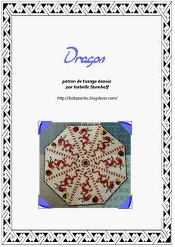 patron tissage danois dragon