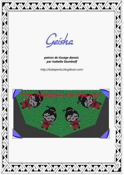 patron tissage danois geisha