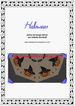 patron tissage danois halloween