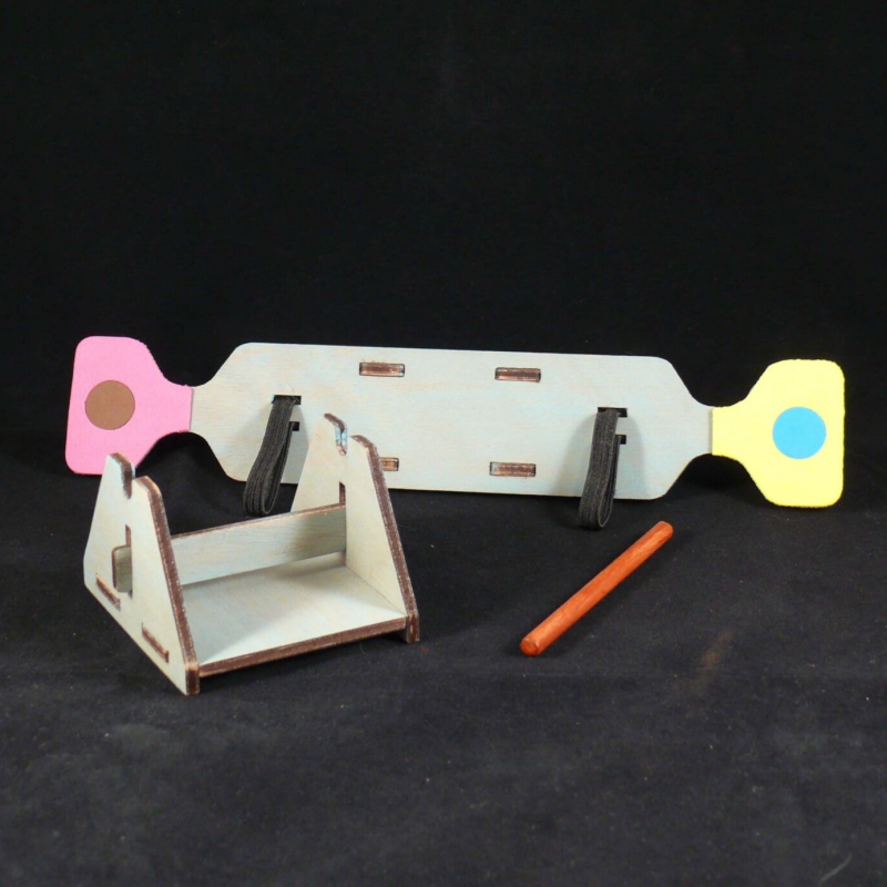 balançoire bleu ciel