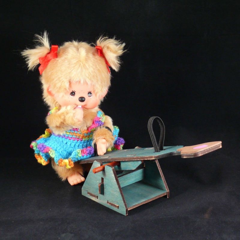 balançoire kiki monchhichi
