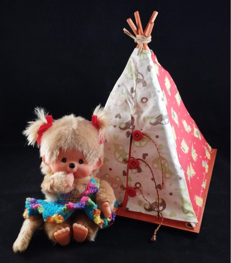 tente kiki monchhichi