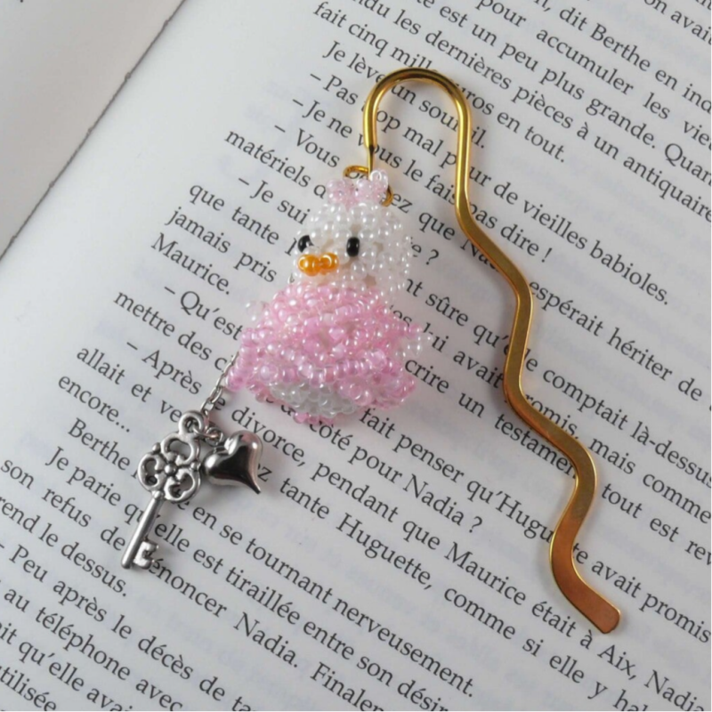 marque page en perles de babe zaza