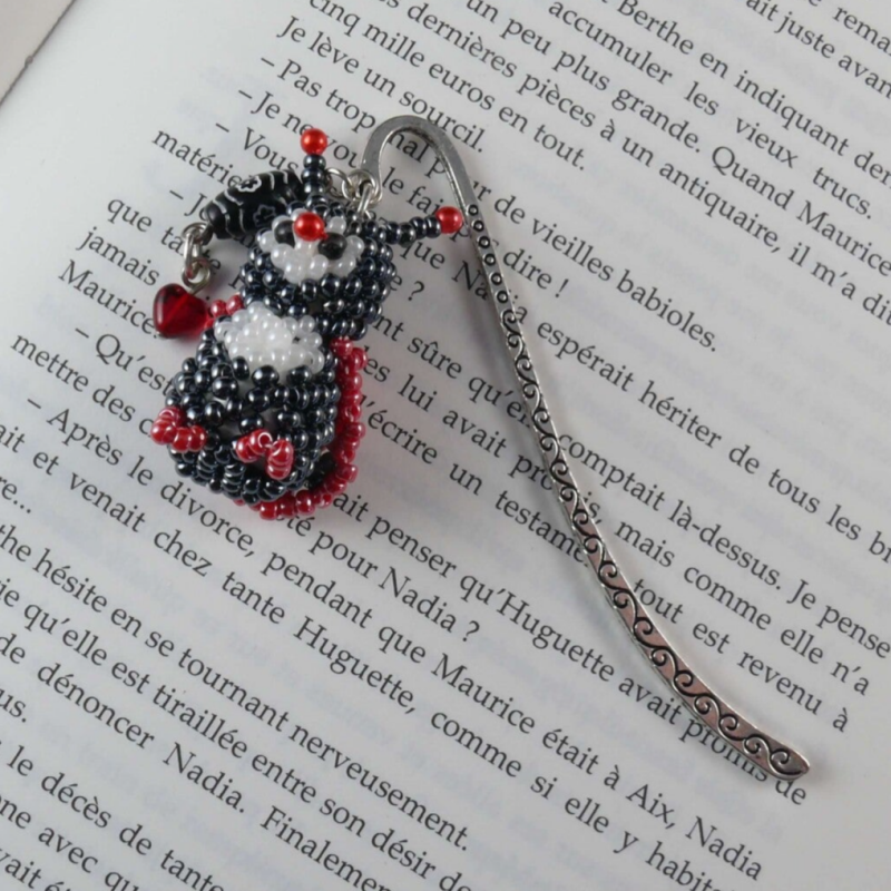 marque pages en perles de babezaza
