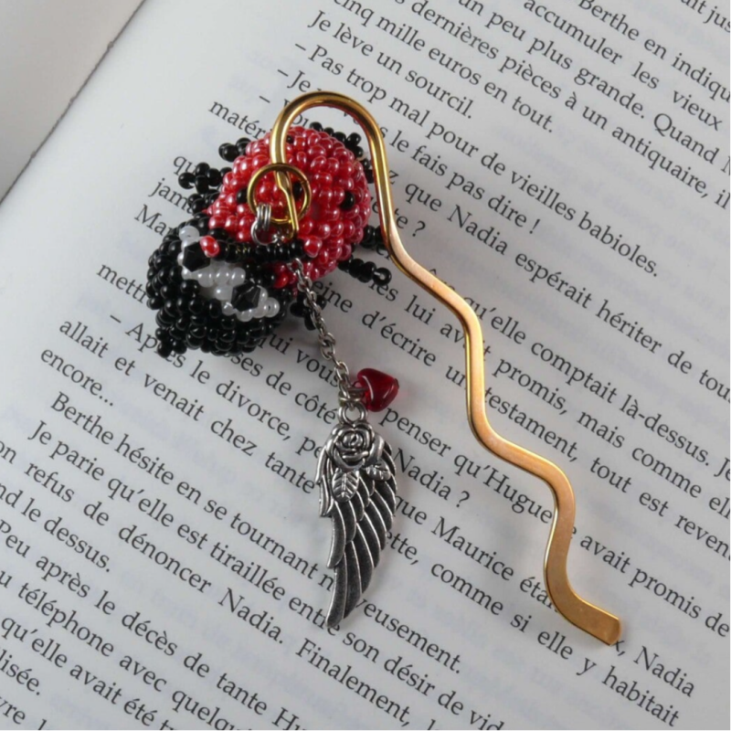 marque pages en perles de babezaza