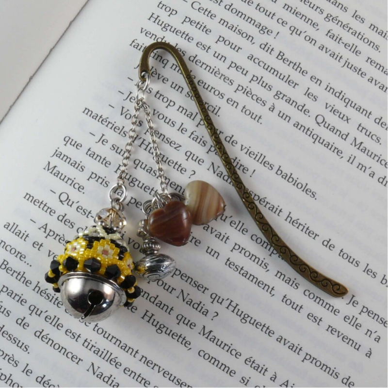 marque pages en perles de babezaza