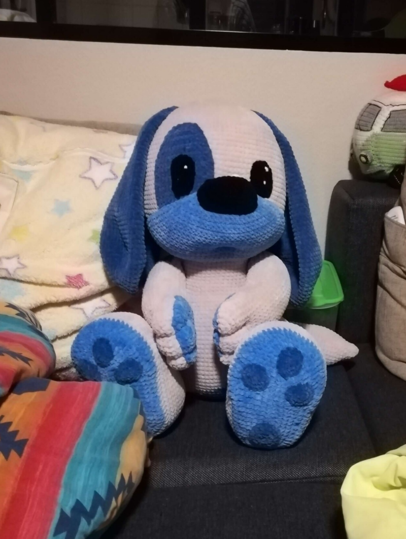 amigurumi en laine velours