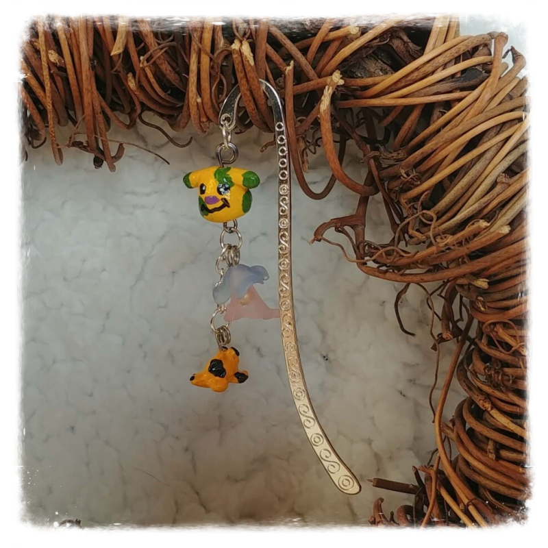 marque pages résine de babezaza