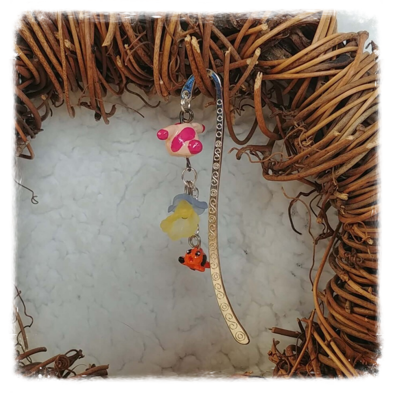 marque pages résine de babezaza