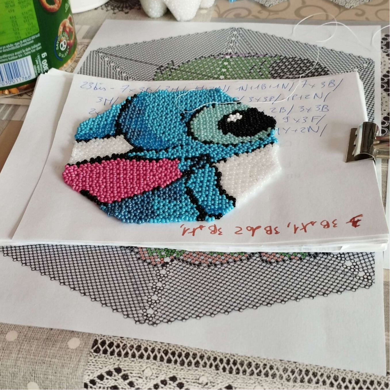 napperon tissage danois babezaza