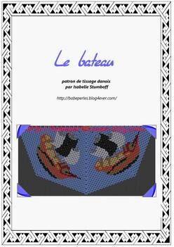 patron tissage danois bateau