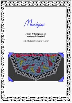 patron tissage danois musique