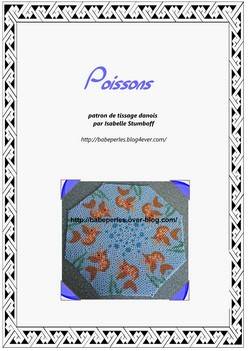 patron tissage danois poissons