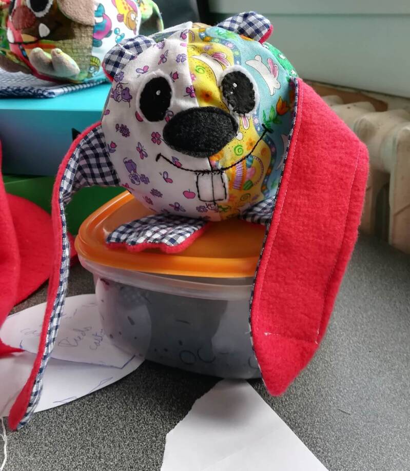 prototype doudou castor