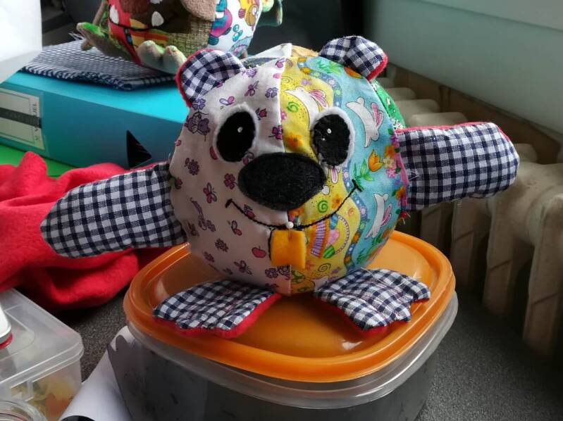 prototype doudou castor