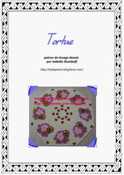 patron tissage danois tortue