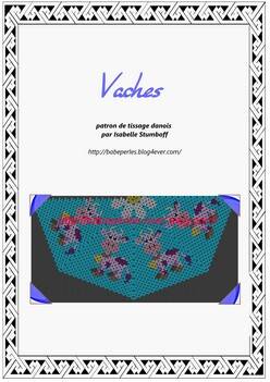 patron tissage danois vache