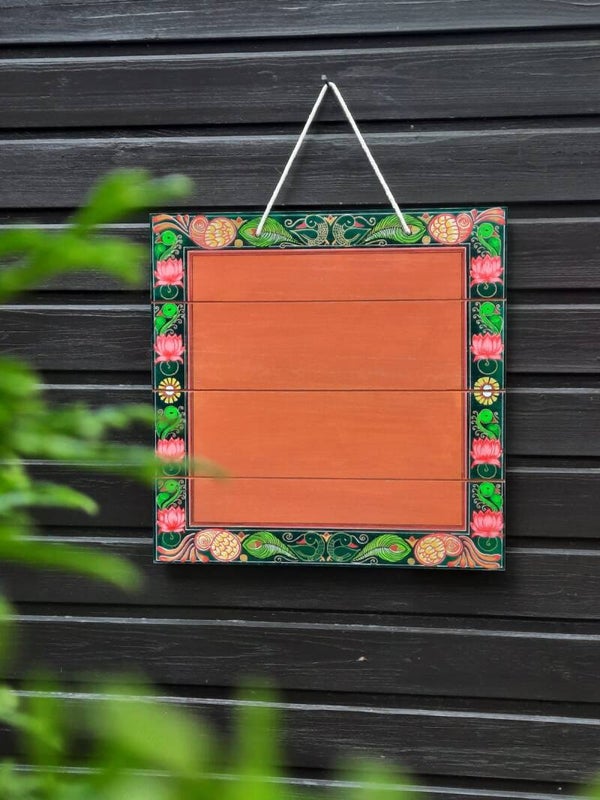Slatted Wood Sign Board 4