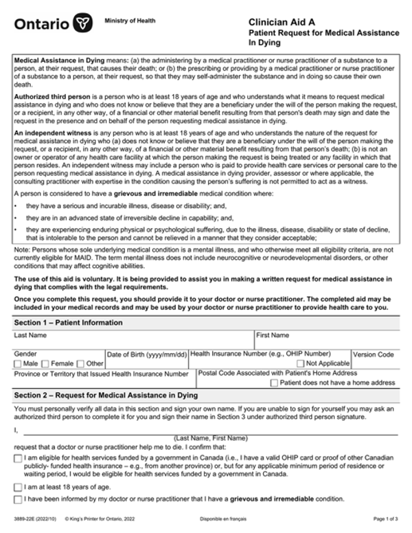 Clinician Form A