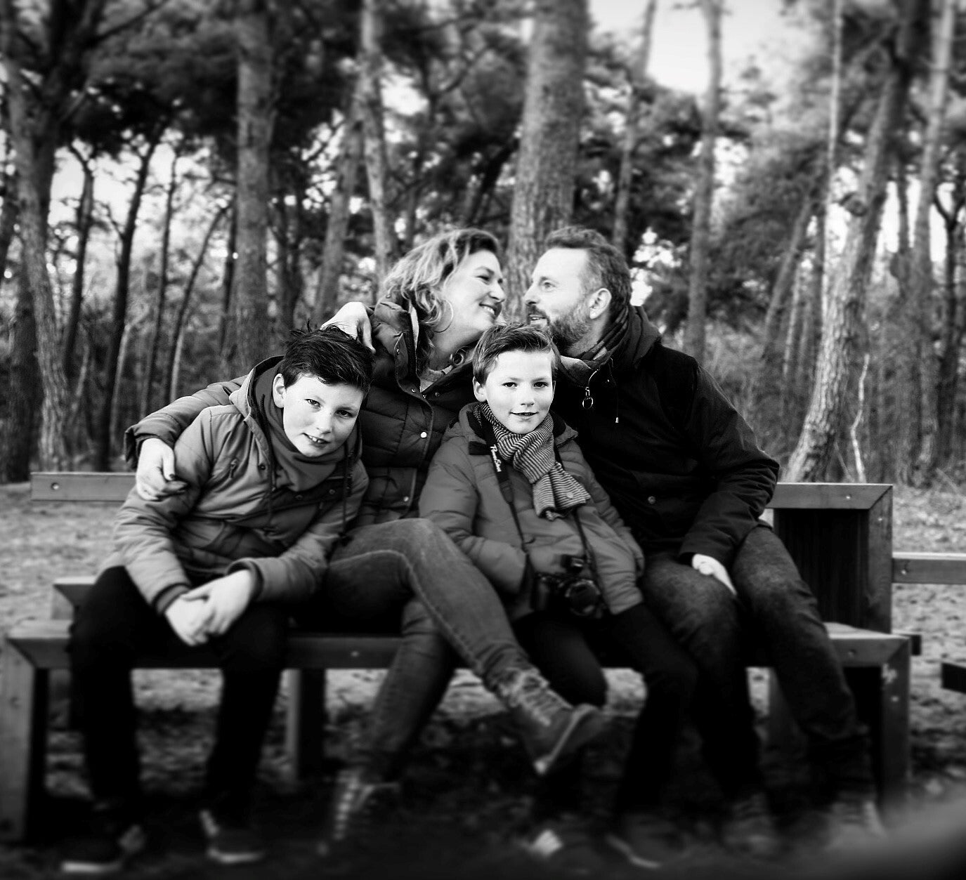 Familie achter XL Super Confituur 