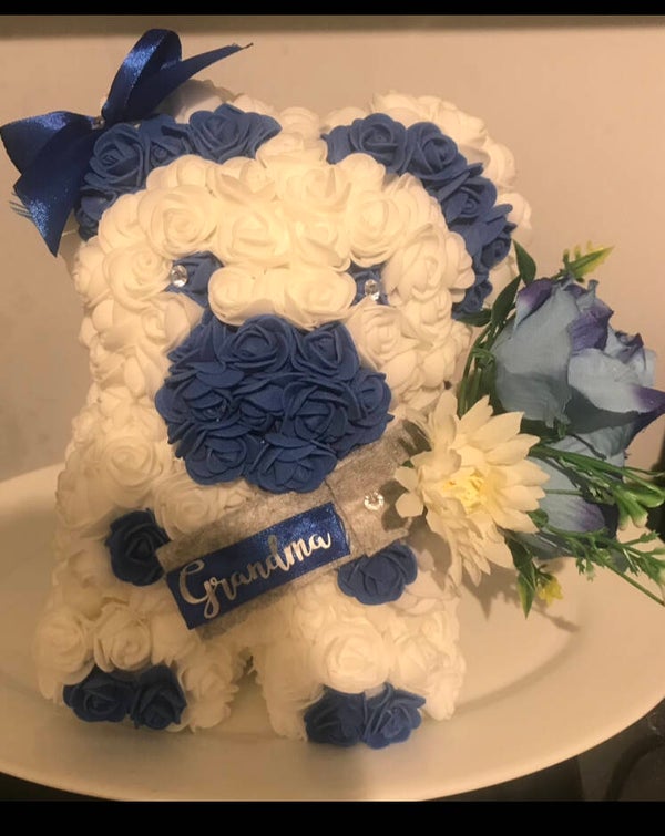 Rose bear teddy