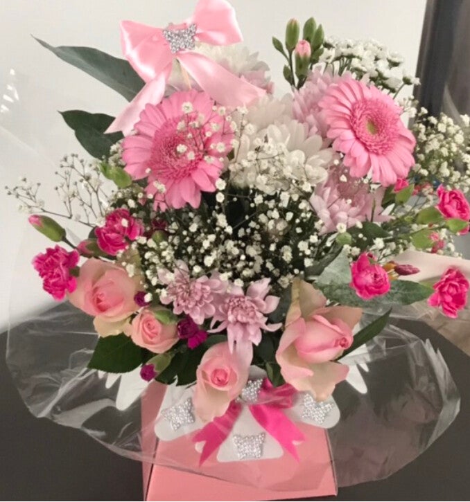 Fresh flower boquet box