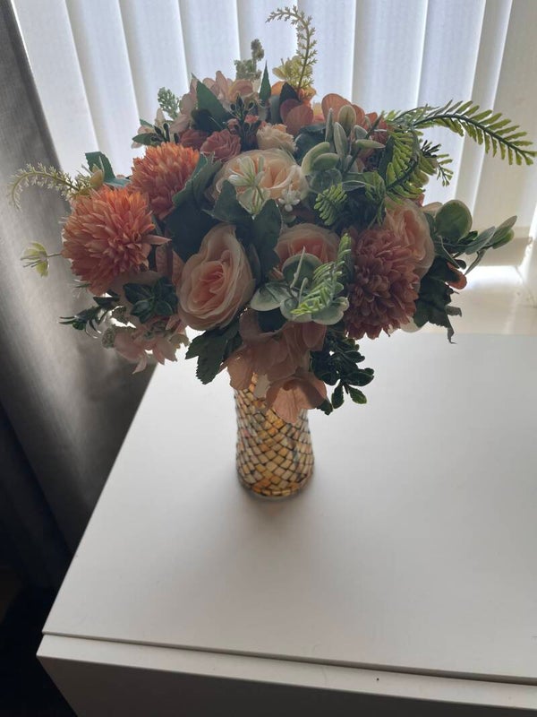 Mystery boquet with a card
