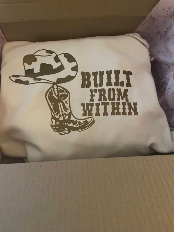 Built from within leggings and hoodie set