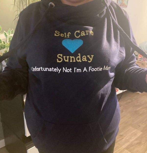 Footie hoodie
