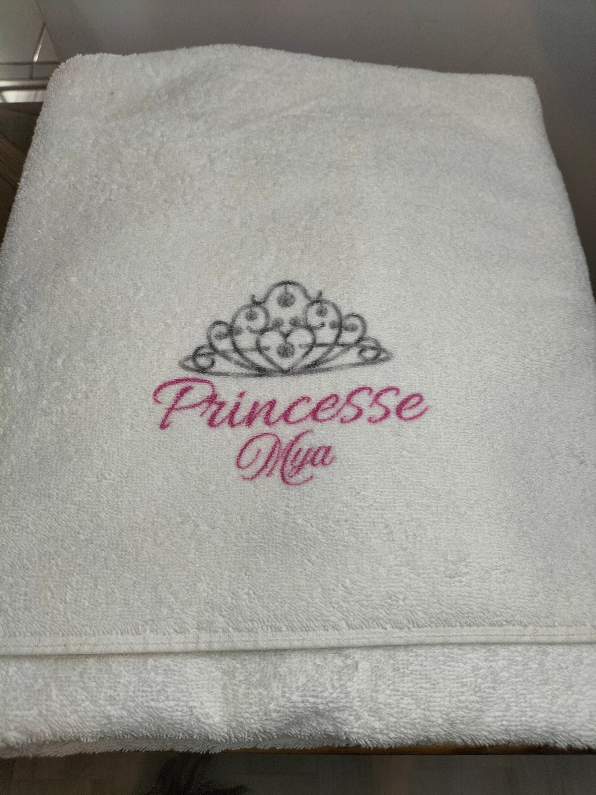 Serviette en coton personnalisée -Sublimation 70x140cm