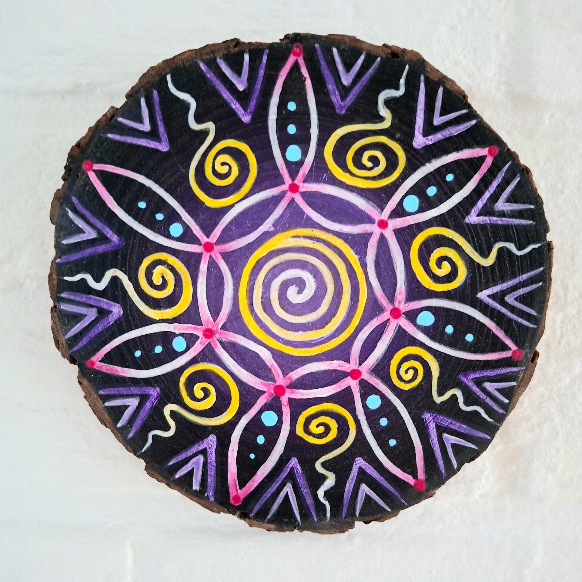 beschilderde schijf - mandala