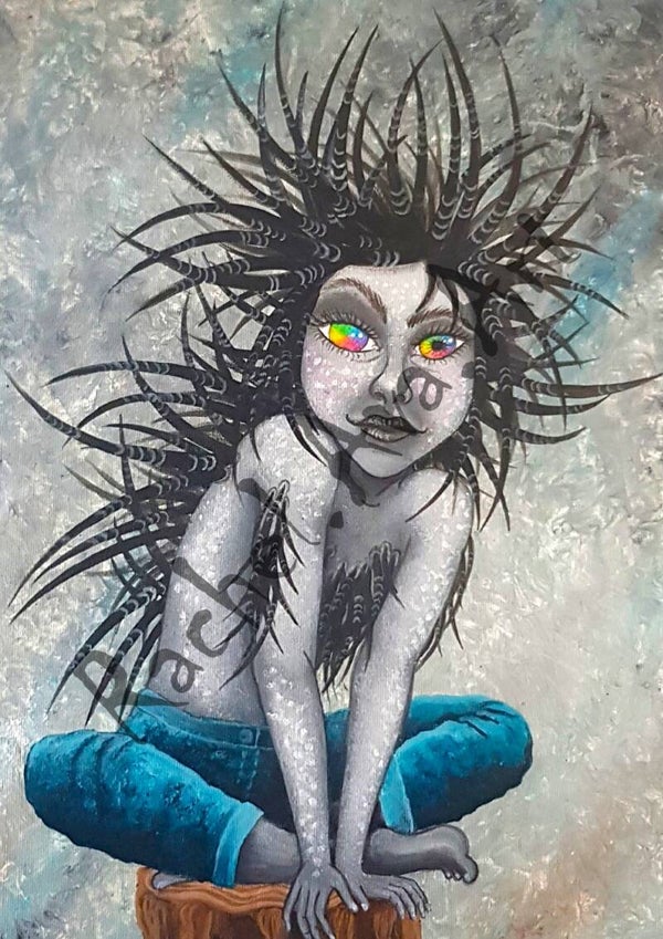 artprint - the hedgehogfairy