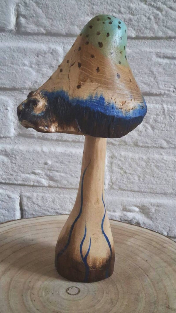 paddenstoel blauw
