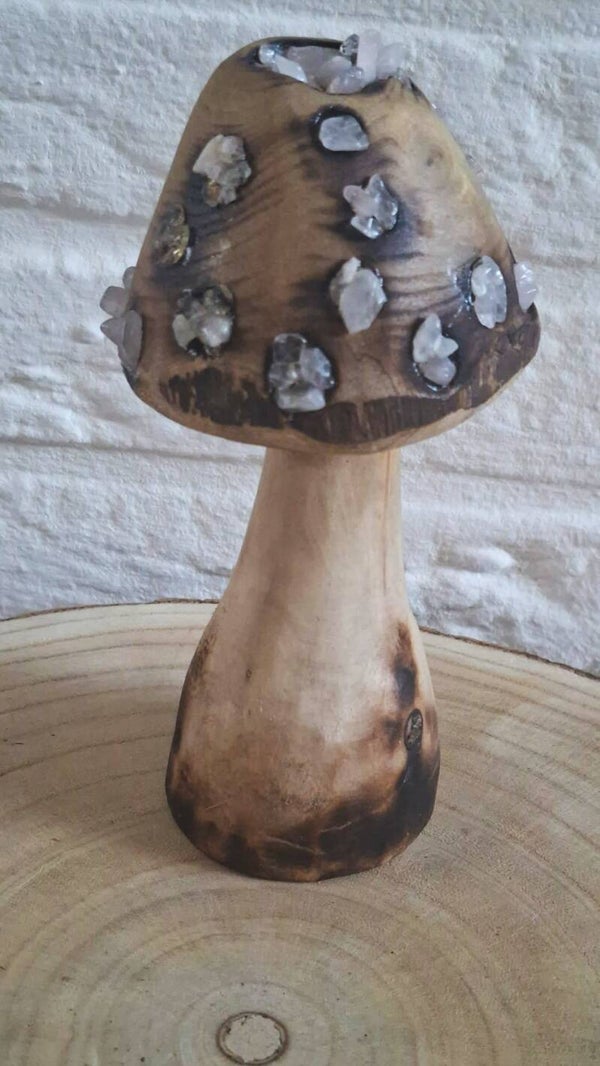 paddenstoel rozenkwarts