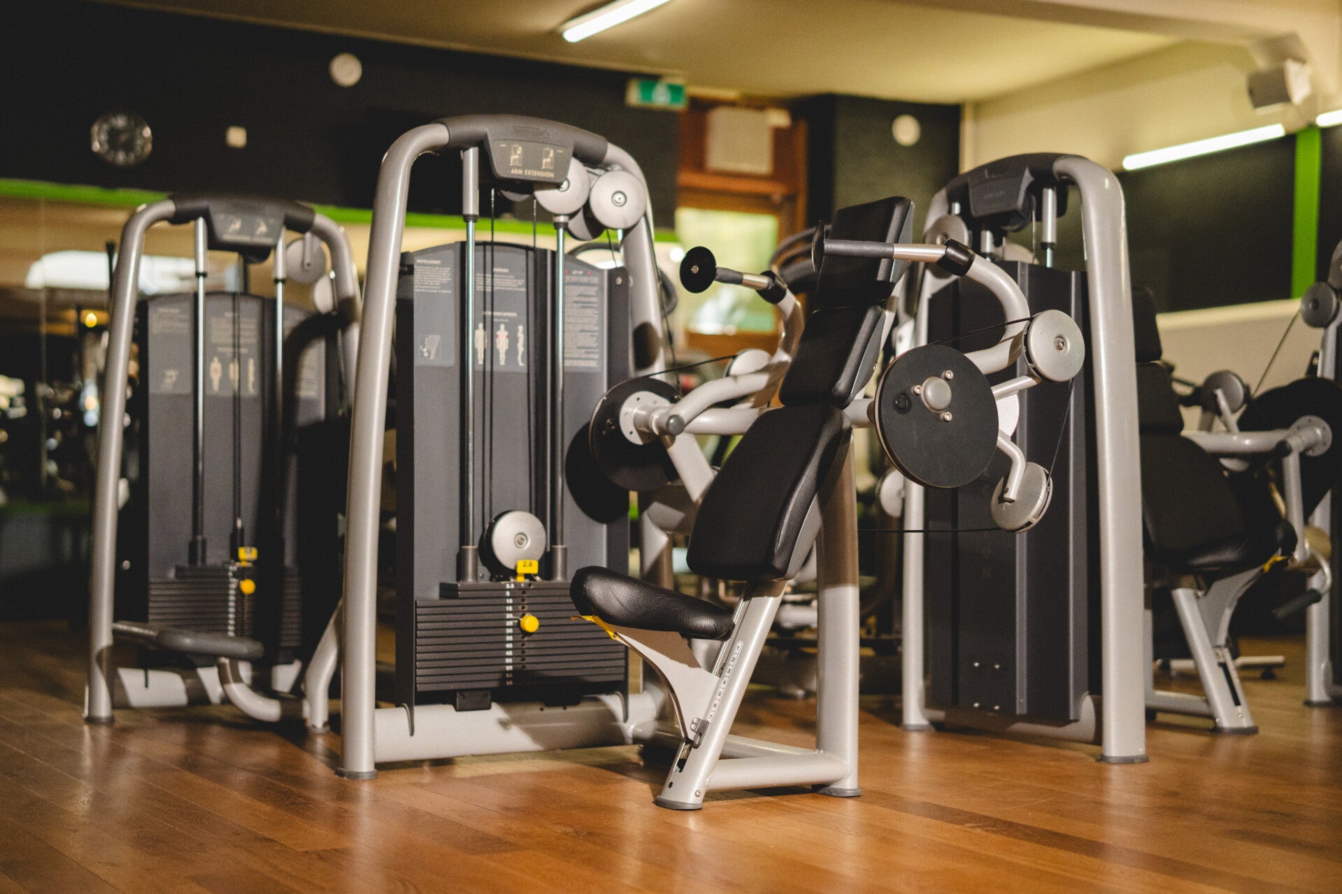 Fitnessruimte en apparatuur bij SPORTIEV