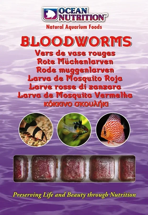 Bloodworms diepvriesvoer
