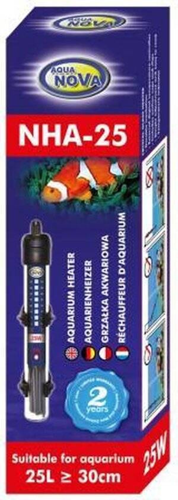 Aquarium verwarming - Heater - 25 Watt