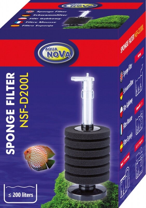 Sponsfilter Rond 200Liter