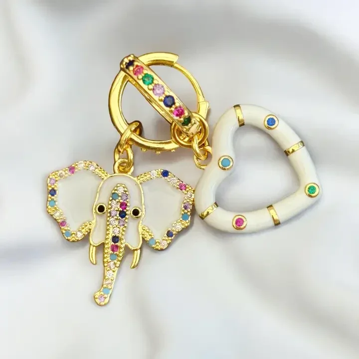 oorbellen witte olifant