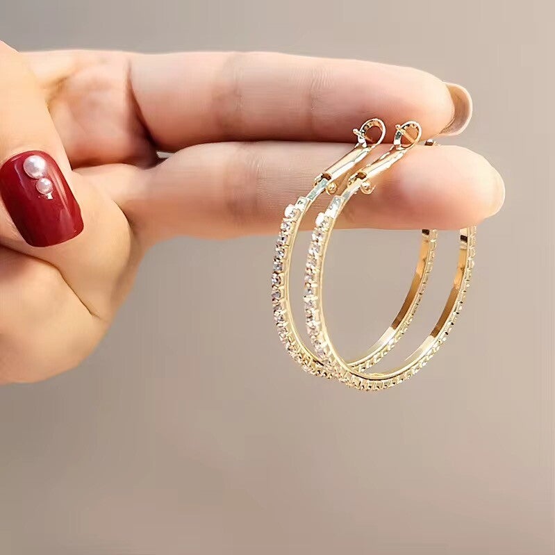 Oorbellen met steentjes