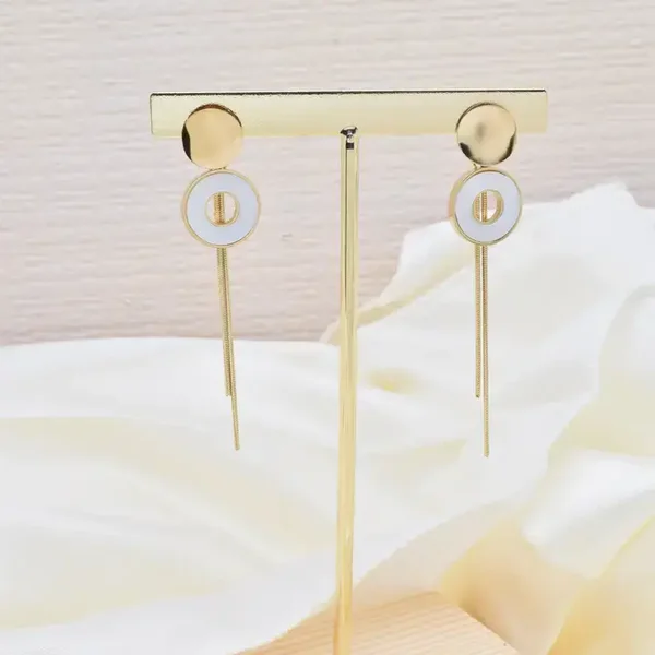 oorbellen met parelmoer