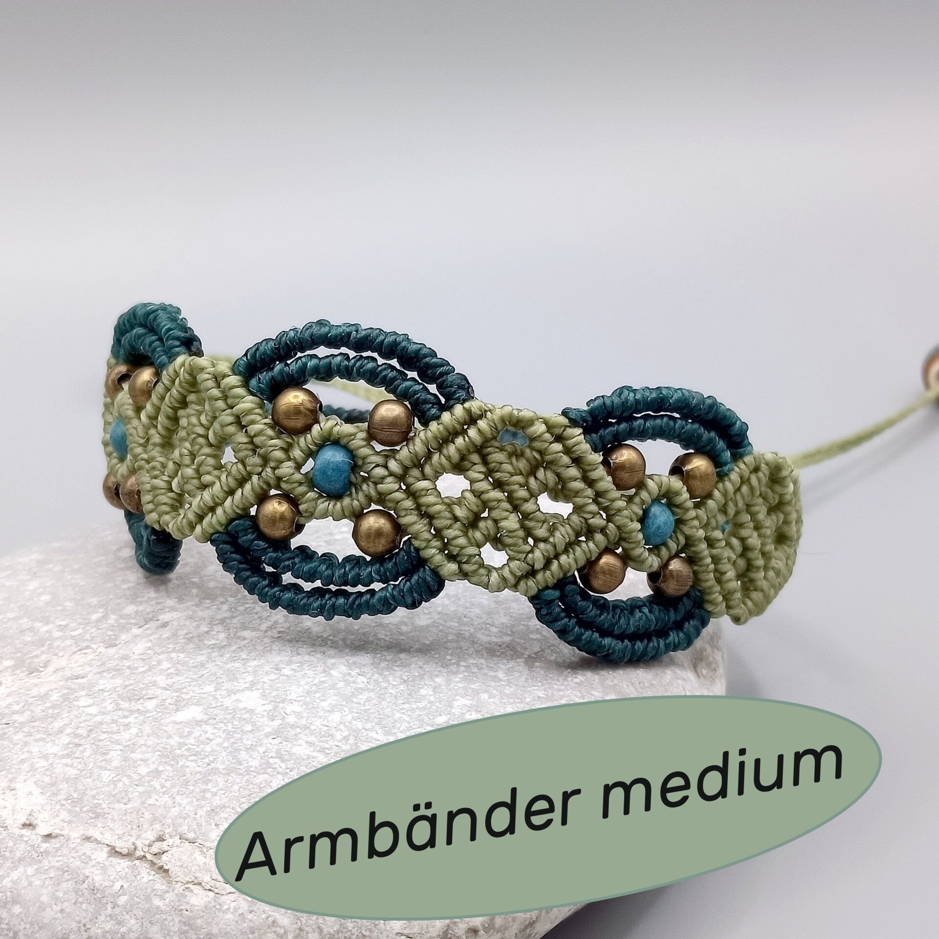 Makramee Armband Breite medium