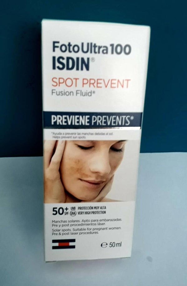 Foto Ultra 100 ISDIN Spot Prevent Fusion Fluid SPF 50+