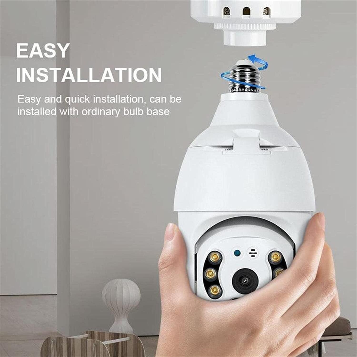 camera de securite ampoule